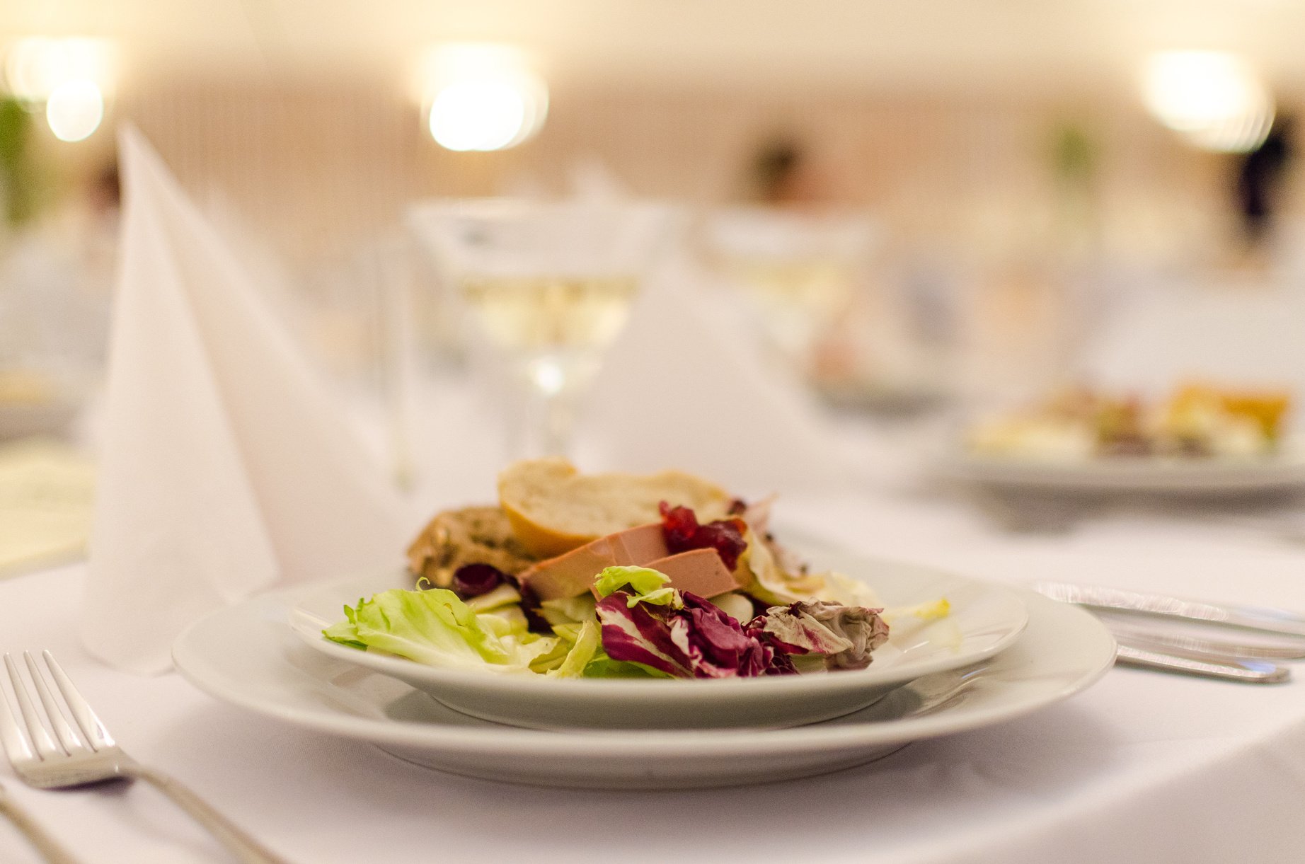 Close-up of Meal Served in Plate